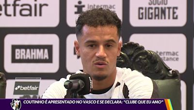 Como Philippe Coutinho pode jogar no Vasco? Veja as opções táticas