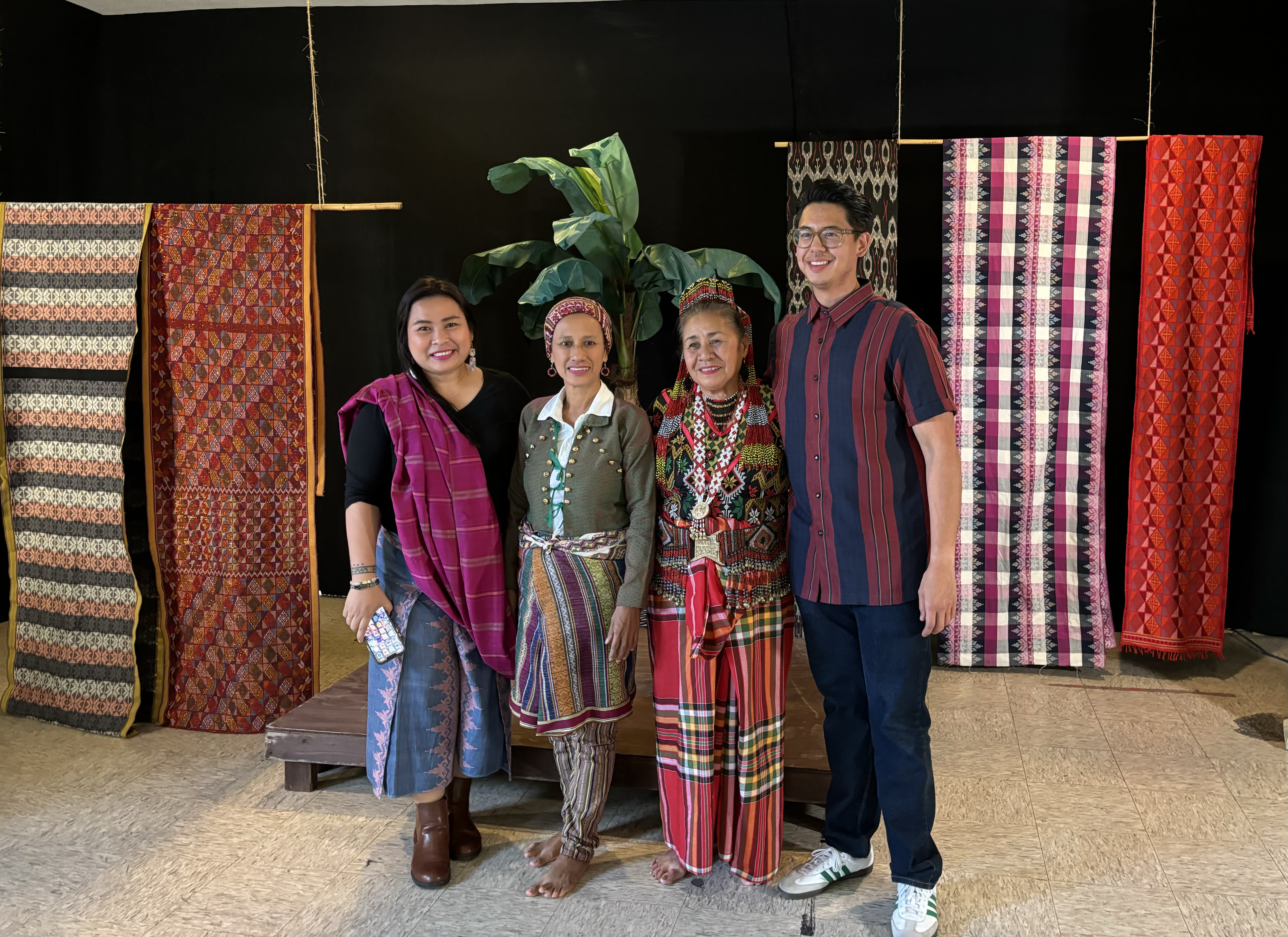 Filipino artists share weaving and storytelling traditions in public workshops
