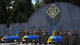 Ukraine buries young soldier who planned to marry