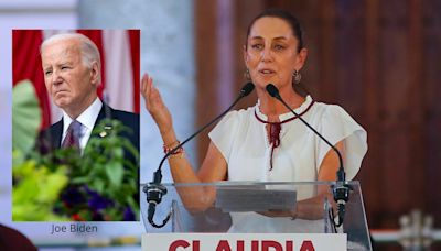 Esta es la promesa que Claudia Sheinbaum hizo a Joe Biden