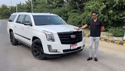 Man Imports Cadillac Escalade From Dubai To India