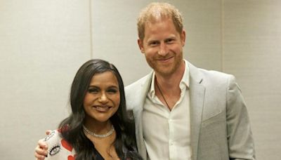 Mindy Kaling Poses Alongside Prince Harry at BetterUp Summit: 'Met My Friend's Husband'