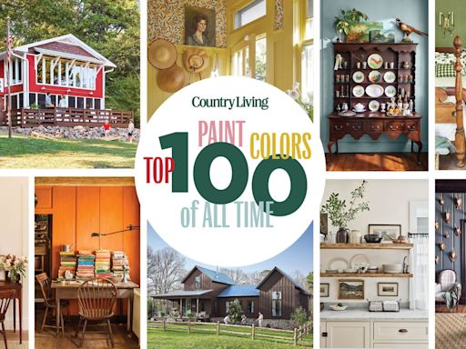 The Top 100 Most Popular Paint Colors of All Time