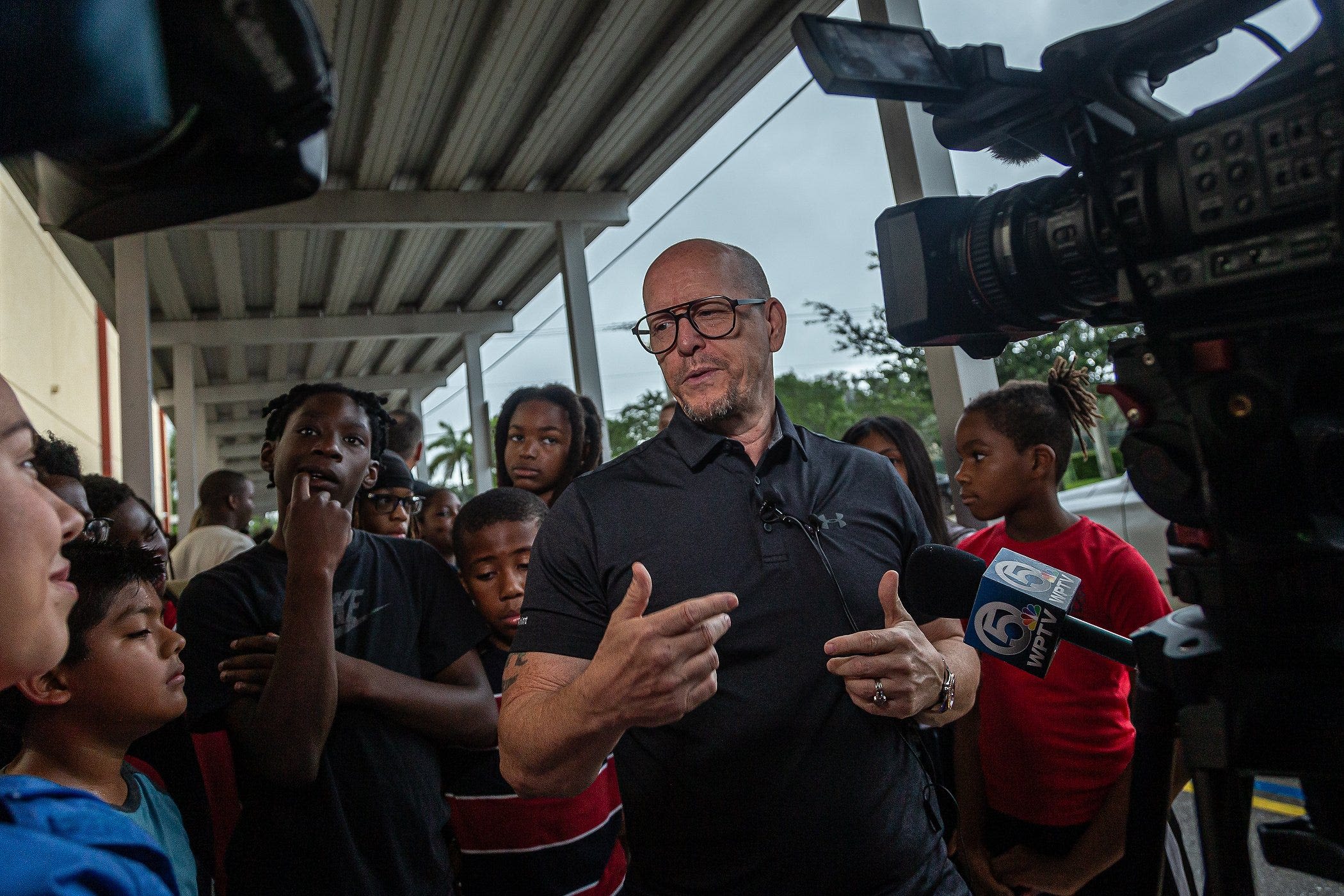 Surprise! Palm Beach County Boys and Girls Clubs get new $77K van from Mark Wahlberg's brother