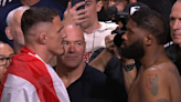 UFC 304 faceoff video: Tom Aspinall, Curtis Blaydes square up for interim title fight