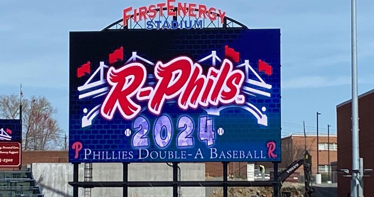 Fightin Phils slug five home runs in a rain-shortened victory over Binghamton