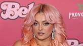 Bebe Rexha Brings the Wow Factor With Oversized Hair and Glittery Top