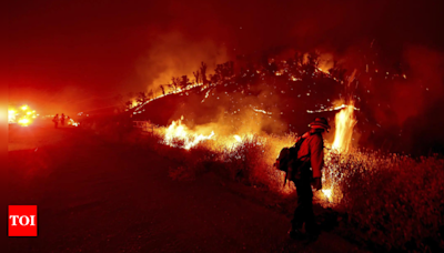 Homes destroyed, evacuation ordered: Wildfires ravage west, Southern California during scorching heat wave - Times of India