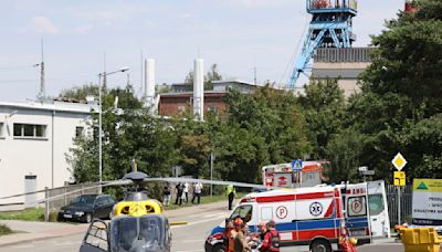 Rescuers resume search for a miner missing after Polish mine accident killed 1, injured 17