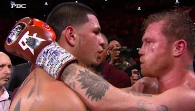 Canelo vs Berlanga: esto se dijeron los boxeadores al término de la pelea