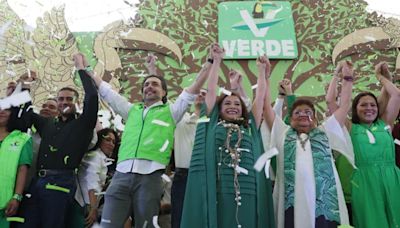 Clara Brugada acompañó el cierre de campaña del Partido Verde; hizo un llamado a salir a votar este 2 de junio | El Universal