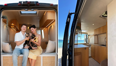 Ein Paar hat jahrelang Vans in Wohnmobile umgebaut – am Ende baute es für 127.000 Dollar seinen Traumwagen und lebt darin