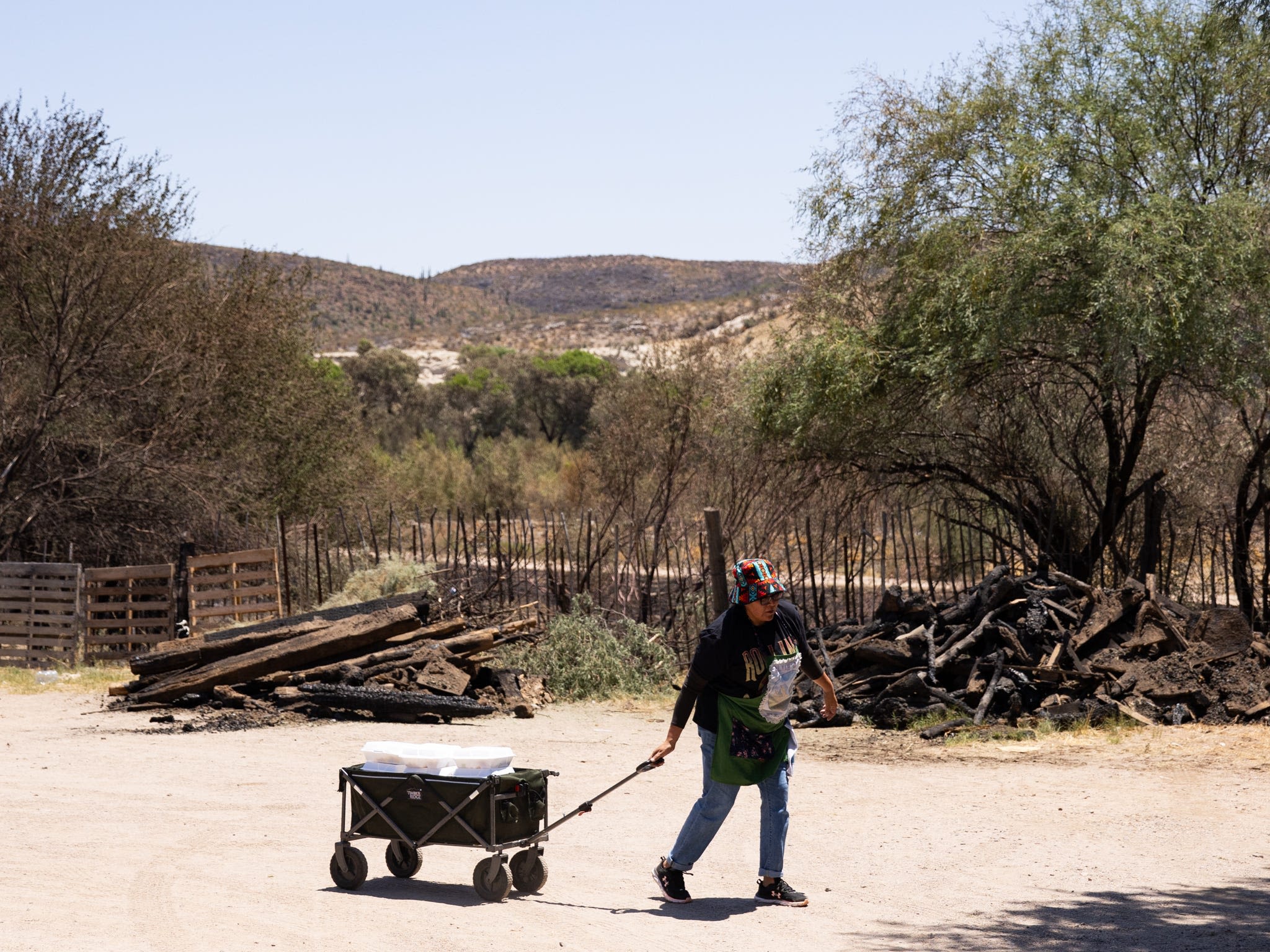 'We'll get through': San Carlos Apache Tribe left reeling as Watch Fire destroys homes