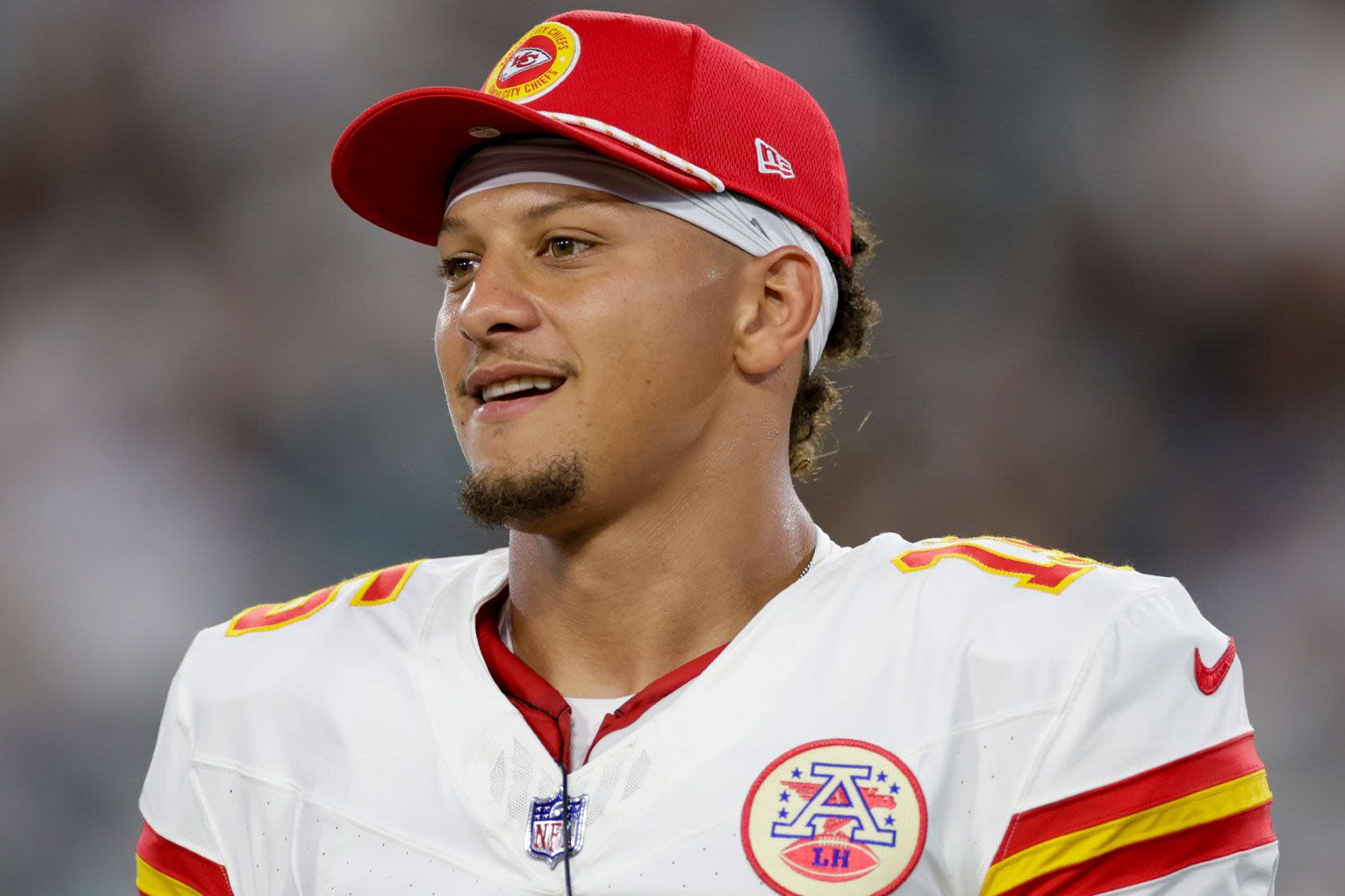 Patrick Mahomes Reacts to Video of Himself Cracking Jokes During a Practice: ‘Out Here Talking About Nothing’