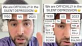 'We're in a silent depression': This TikToker went viral for comparing America in 2023 with the Great Depression of the 1930s — claims the data will 'absolutely blow your mind.' Is he right?