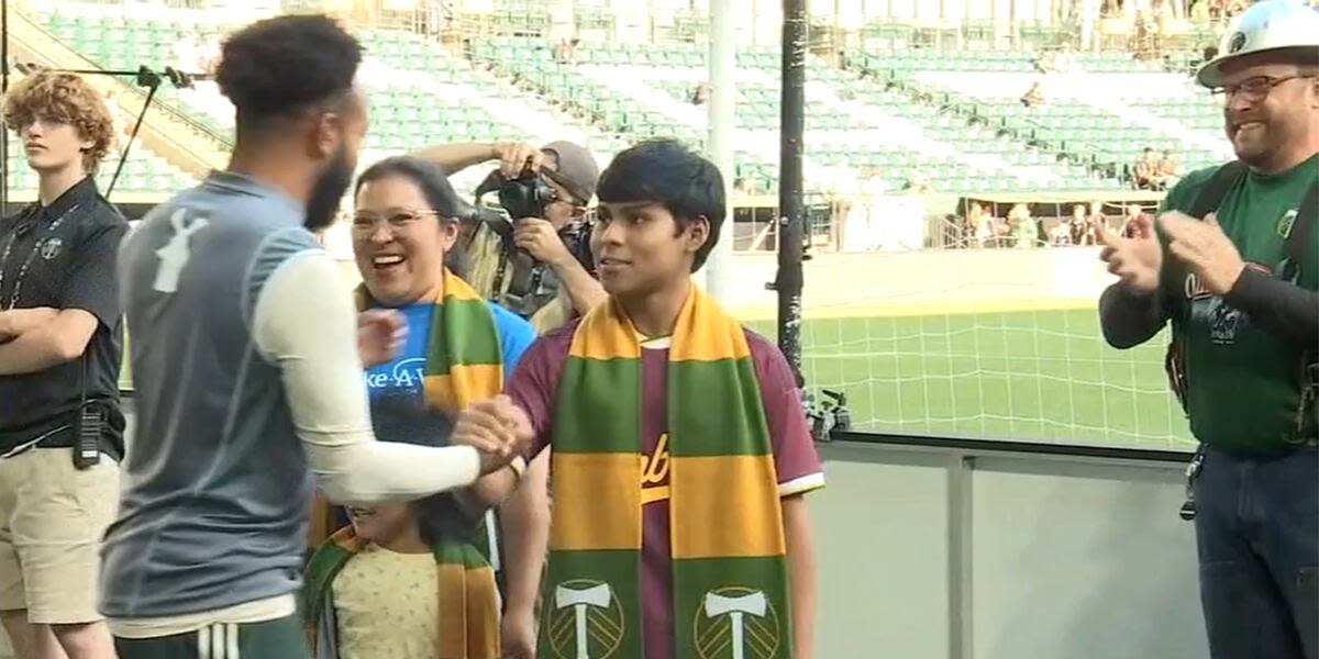 Portland Timbers make wish come true for Guatemalan teen with kidney failure