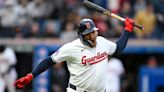 Josh Naylor hits a two-run HR and himself with his bat, helping the Cleveland Guardians beat the Oakland Athletics 6-3