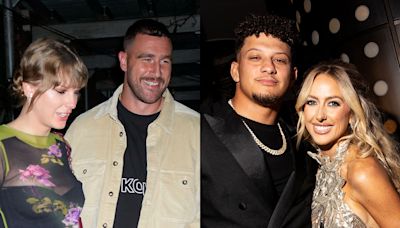See Taylor Swift and Travis Kelce’s Double Date Pic With the Mahomes