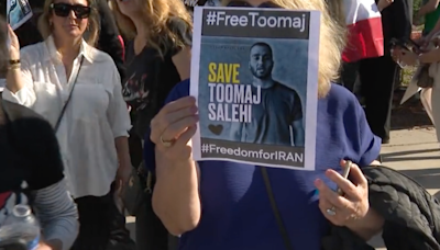 Iranian rapper’s death sentence sparks protests in Southern California