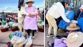 Yarita Lizeth regala víveres por el Día de la Madre y sorprende en redes: “Las verdaderas canastas”