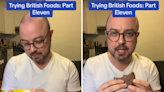 American man delights internet with reaction to classic British snacks