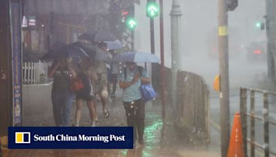 Hong Kong Observatory issues amber rainstorm warning