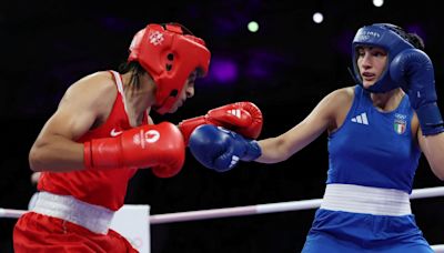 What led to the bitter controversy over an Olympics boxing match?