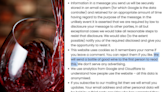 A boss hid a free wine offer in small print, months later he got an email