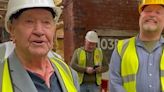 Singing in the Iveagh Markets in Dublin amid restoration