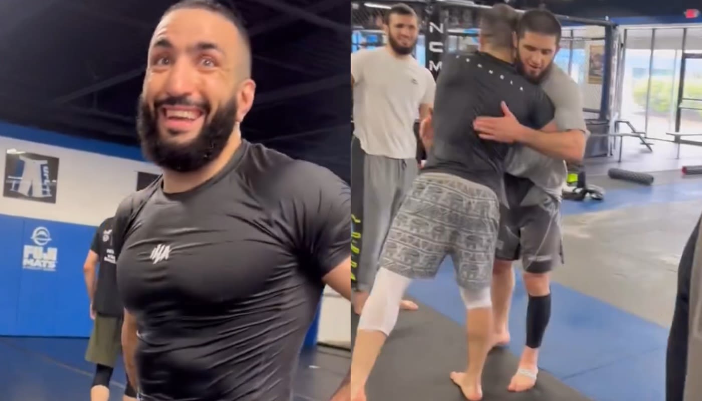 Watch: Belal Muhammad live reacts to Dana White's UFC 304 announcement for Leon Edwards title fight | BJPenn.com