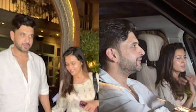 Karan Kundrra And Tejasswi Prakash Hold Hands, Step Out For A Dinner Date In Town; Watch - News18