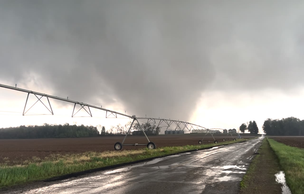 Tornado weather set-up yesterday was textbook severe weather situation