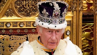 King Charles III Works Through Apparent Wardrobe Malfunction