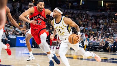 Former Indiana Pacers guard Bruce Brown has team option picked up by Toronto Raptors, could be trade candidate