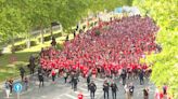 La marea roja del Bayern toma las calles de Madrid - MarcaTV