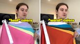 I Had My Hair, Skin, And Eye Color Analyzed By A Professional To See What Colors I Should Be Wearing And It...