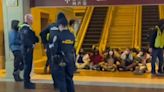 Pro-Palestine protesters stage sit-in in New Haven Union Station