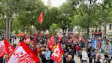 In France, unions march on May Day, championing workers’ rights