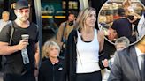 Chris Hemsworth arrives back in Australia with his glamorous assistant