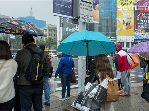 今鋒面襲3地雨！這天北台入夜驟降最低溫 吳德榮：下週有熱帶擾動發展