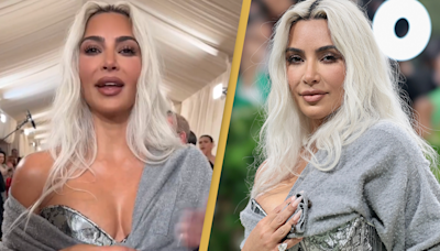 Kim Kardashian explains why she wore ‘raggedy’ sweater to Met Gala after people called it a ‘wardrobe malfunction’