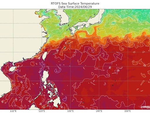 台灣海峽海水熱得發燙 氣象署：今年颱風生成數「正常偏少」