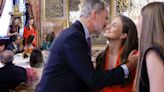 La estrategia de Felipe VI para no llorar ante sus hijas y el papel clave de la reina Letizia