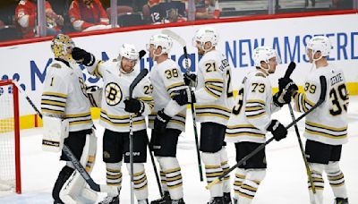 Swayman Makes 38 Saves As Bruins Defeat Panthers in Game 1 | Boston Bruins