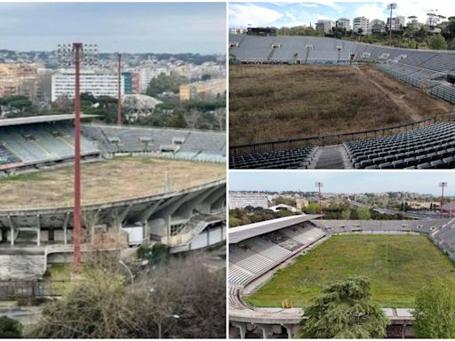 Abandoned stadium which hosted some of football's greatest ever players is now unrecognisable
