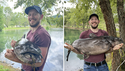 Fishing record set by West Virginia angler who used 3-year-old daughter's $10 pink rod