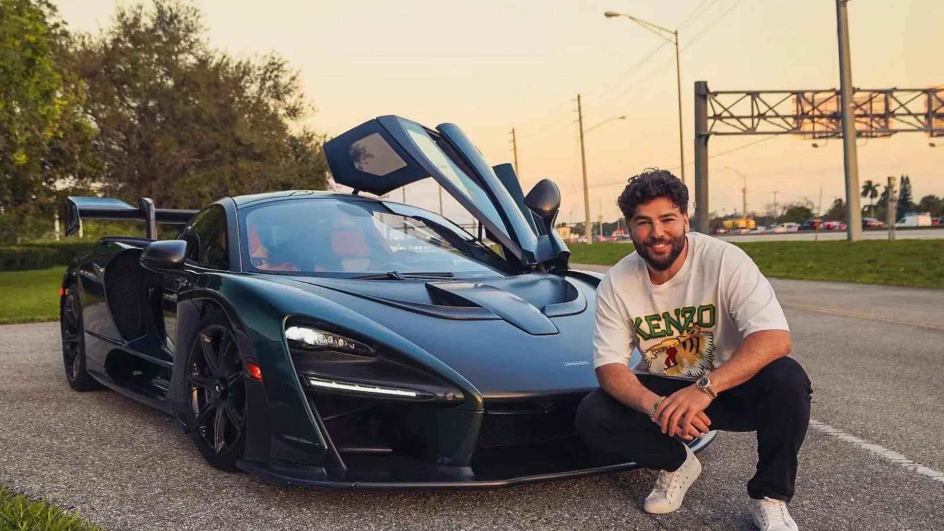 Watch moment idiotic YouTuber crashes £1.3million McLaren while showing off