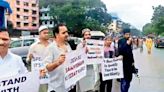 Thane: Mumbra’s human chain protest attracts FIR against 145 people