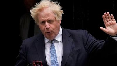 Former UK prime minister Boris Johnson turned away from polling station after forgetting photo ID