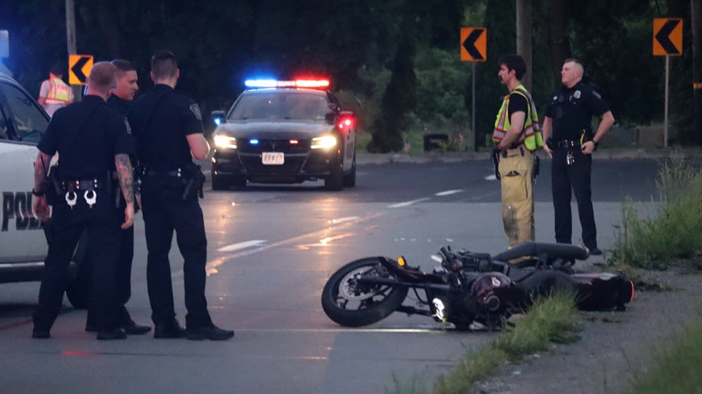 Motorcyclist dead in Whitehall Township crash